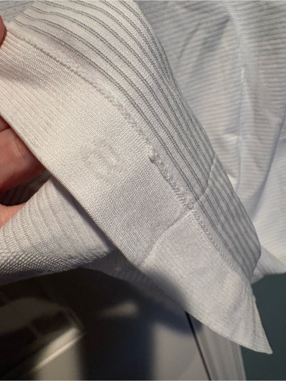 lululemon athletica White Short Sleeve Tech Tee - Picture 3 of 3